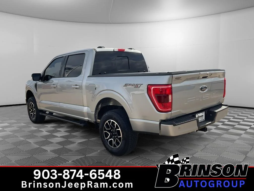 Used 2023 Iconic Silver Metallic Ford XLT image 5