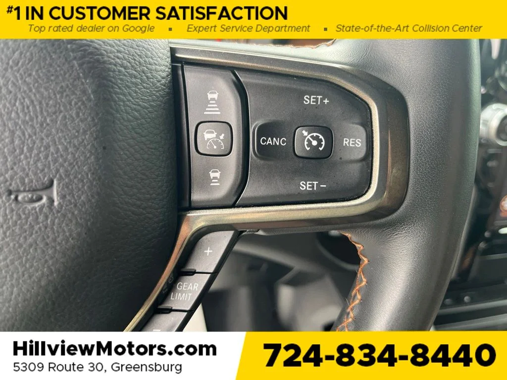 Used 2019 Ivory White Ram Limited image 19