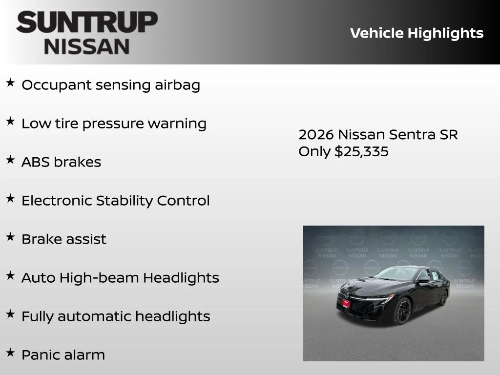 New 2026 Black Nissan SR image 23