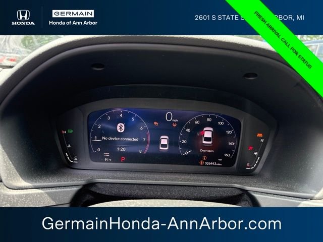 Certified Used 2024 Crystal Black Pearl Honda LX image 27