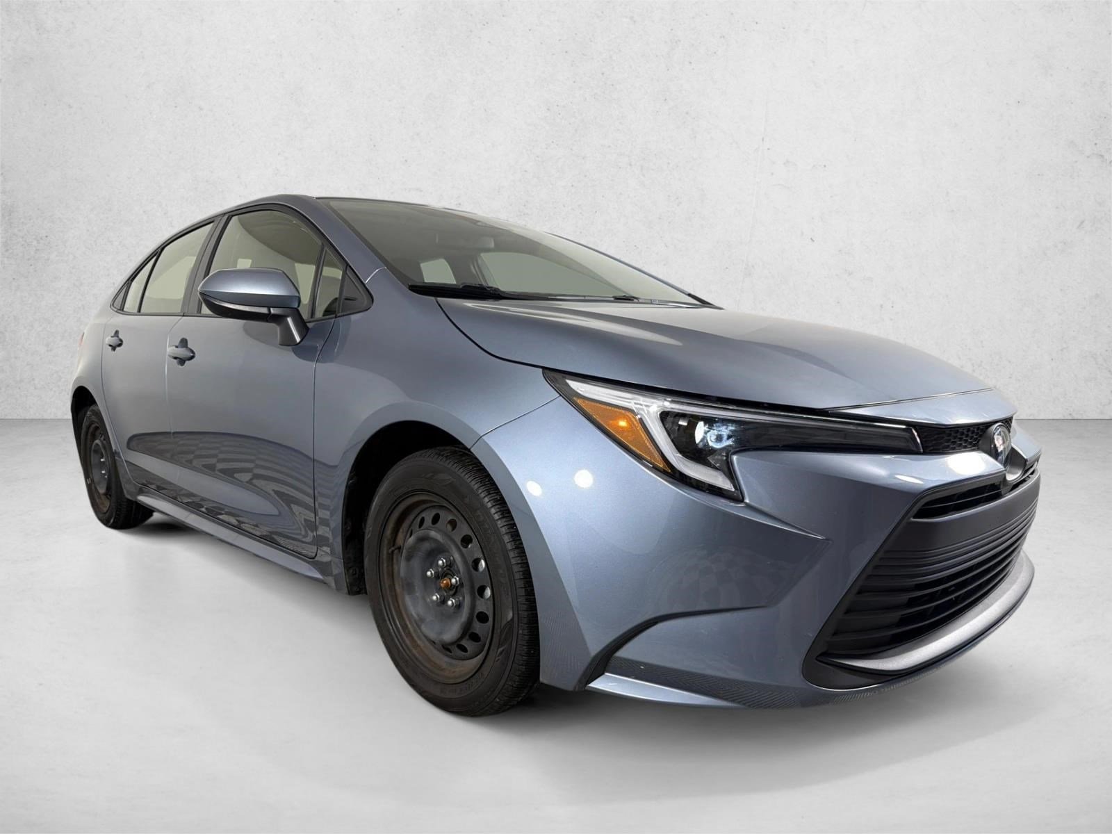 Certified Used 2026 Celestite Toyota Hybrid LE image 1