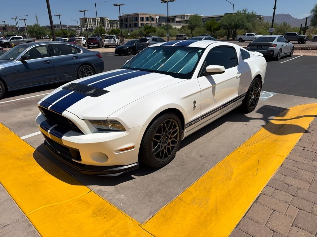 Used 2013 Performance White Ford Shelby GT500 image 2