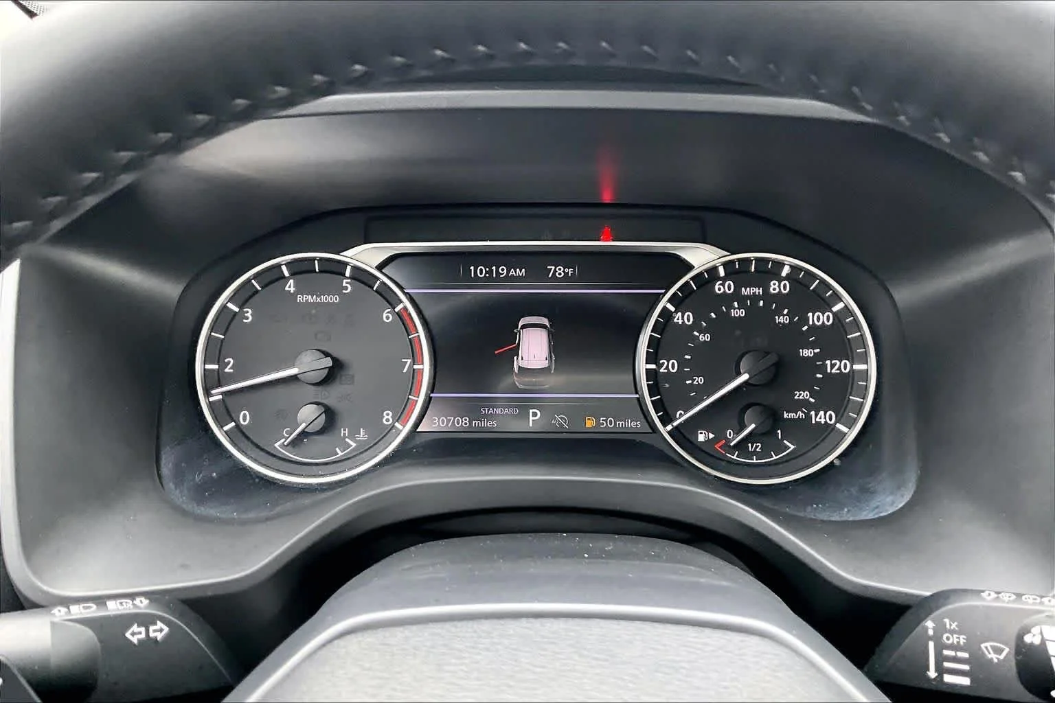 Used 2025 Super Black Nissan SV image 24