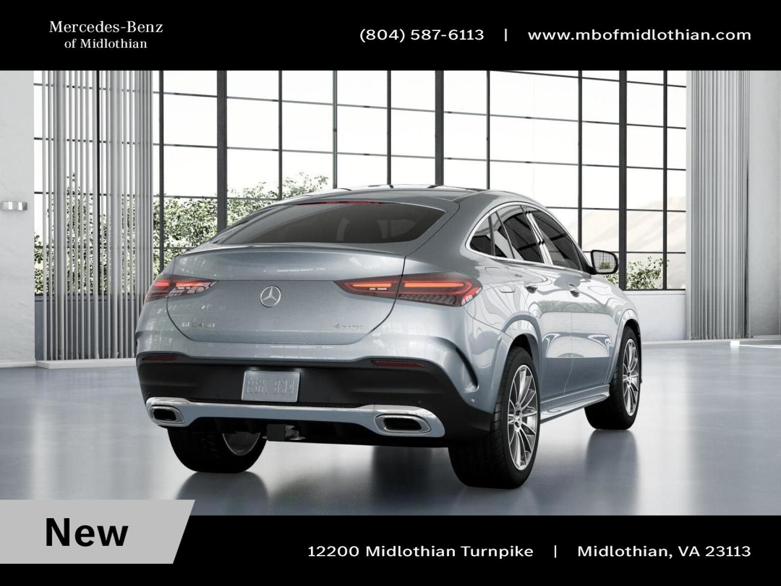 New 2026 Cirrus Silver Metallic Mercedes-Benz GLE 450 Coupe image 23