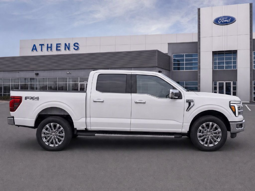 New 2026 Star White Metallic Tri-Coat Ford Lariat® image 8