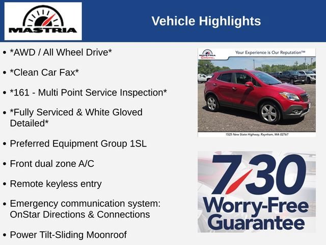 Used 2015 (Includes (BT3) Dark Argent Metallic lower accent color.) Buick Leather image 13