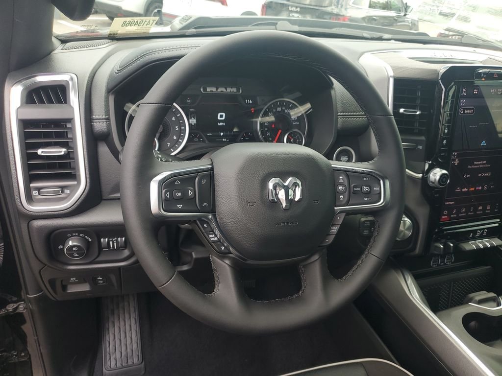 New 2026 Diamond Black Crystal Pearl-Coat Exterior Paint RAM Laramie image 14