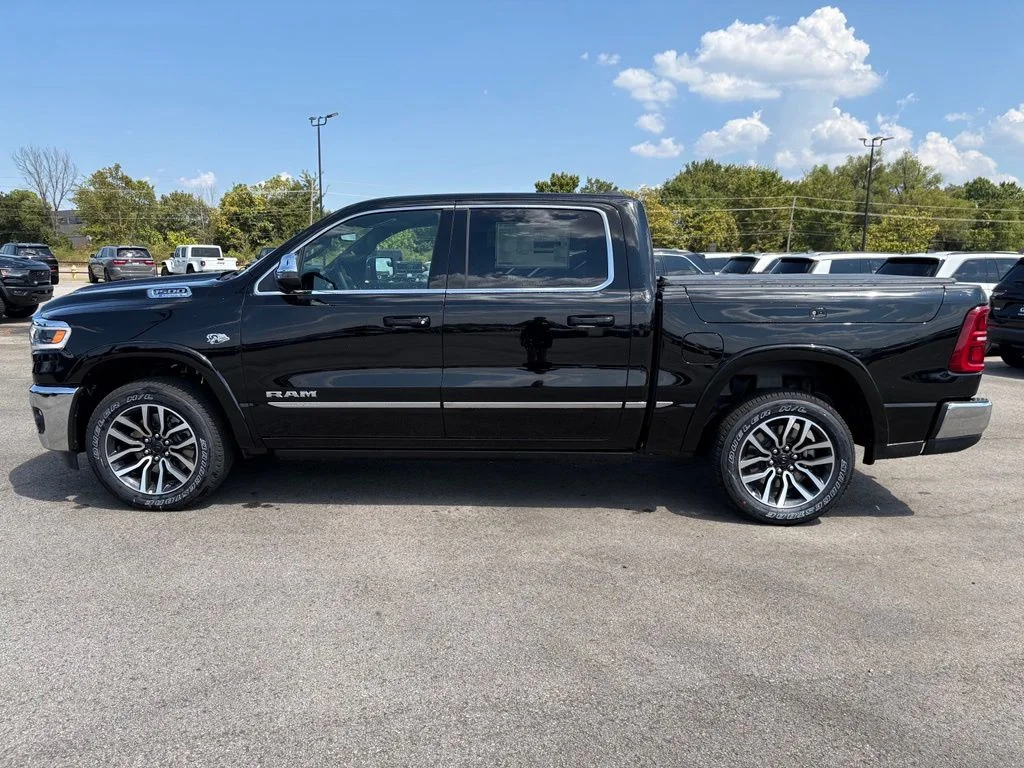 New 2027 Diamond Black Crystal Pearlcoat RAM Limited image 4