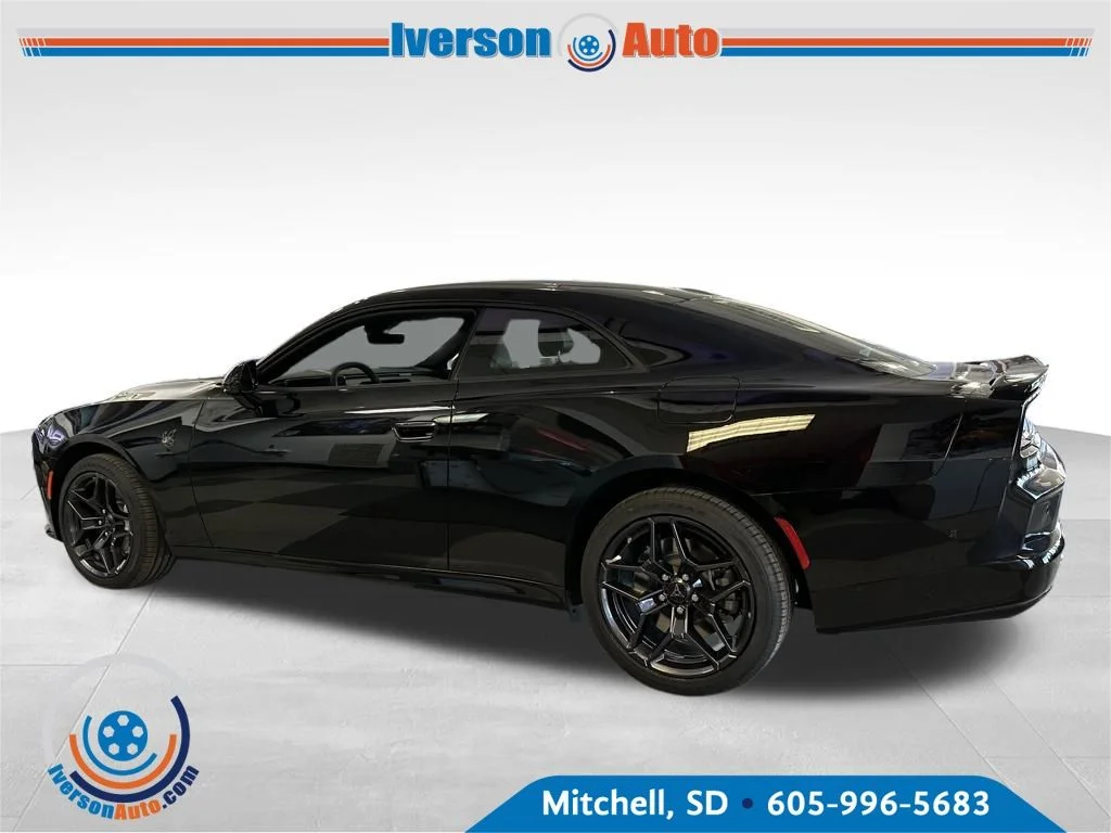 New 2026 Diamond Black Crystal Pearlcoat Dodge Scat Pack Plus image 3