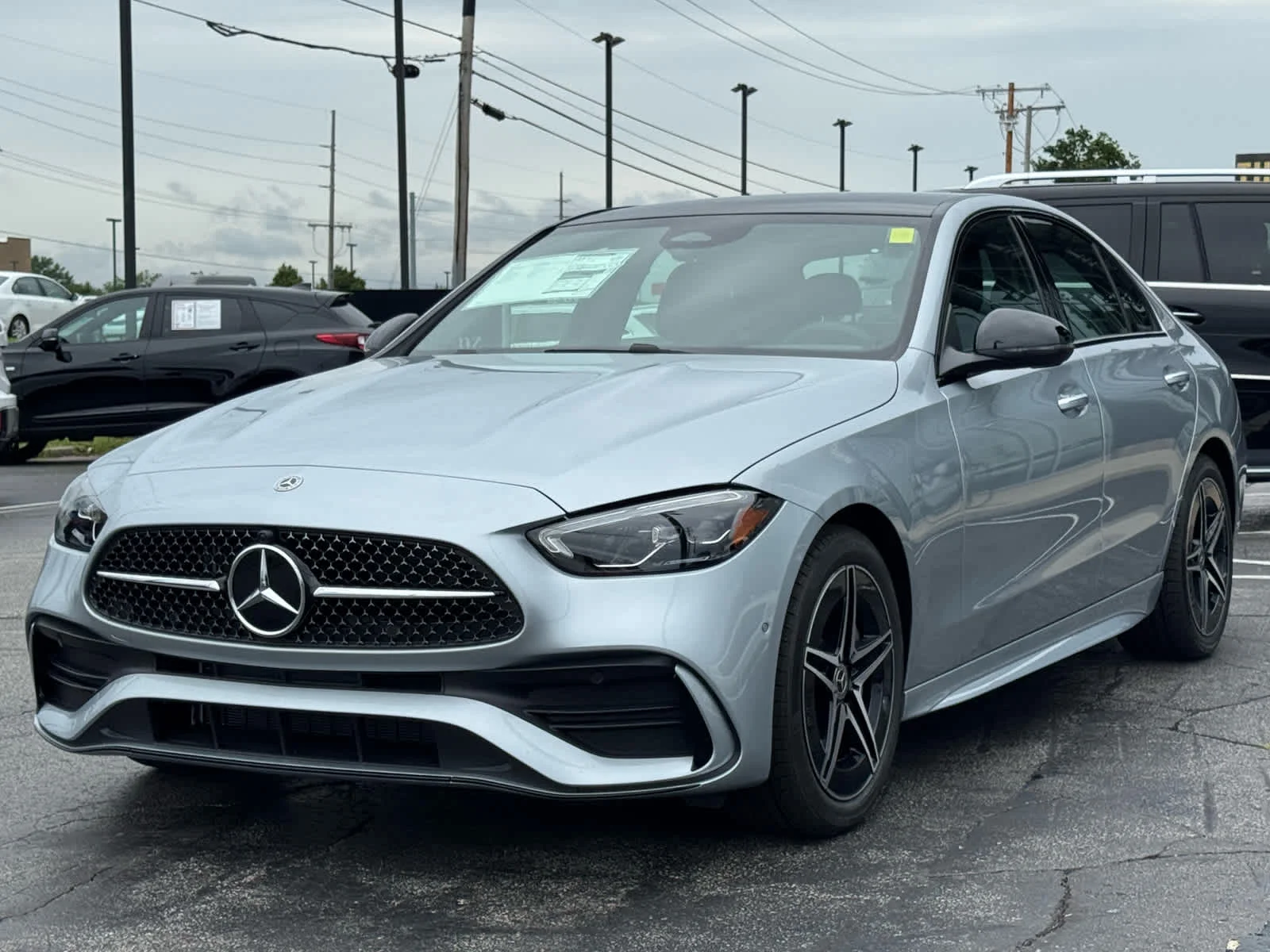 New 2026 Cirrus Silver Metallic Mercedes-Benz C 300 image 4