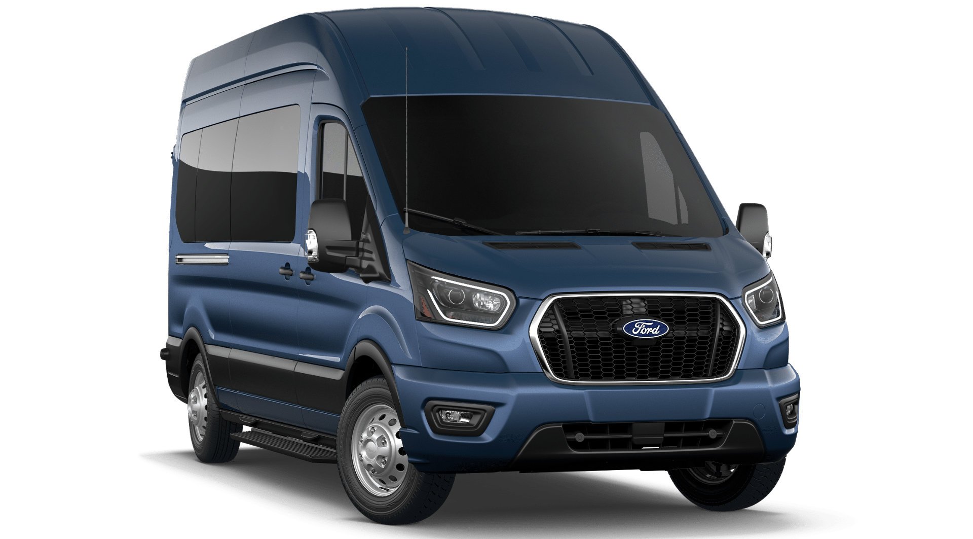 New 2026 Blue Metallic Ford Passenger Van XLT image 4