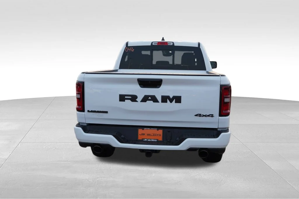 New 2026 Bright White Clear-Coat Exterior Paint RAM Laramie image 4