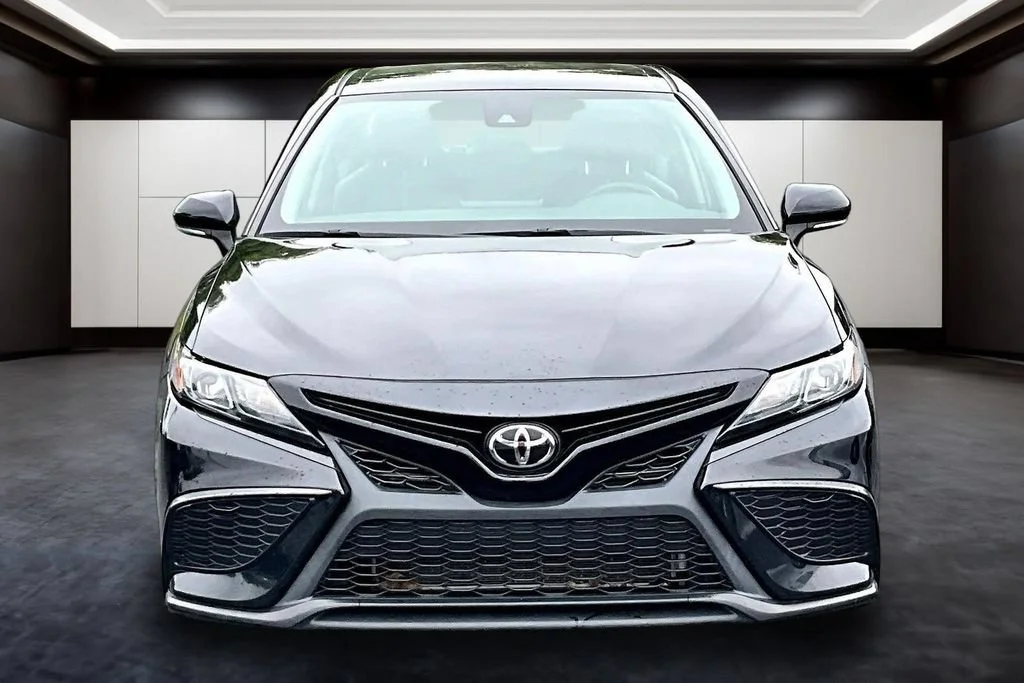 Used 2023 Black Toyota SE image 2