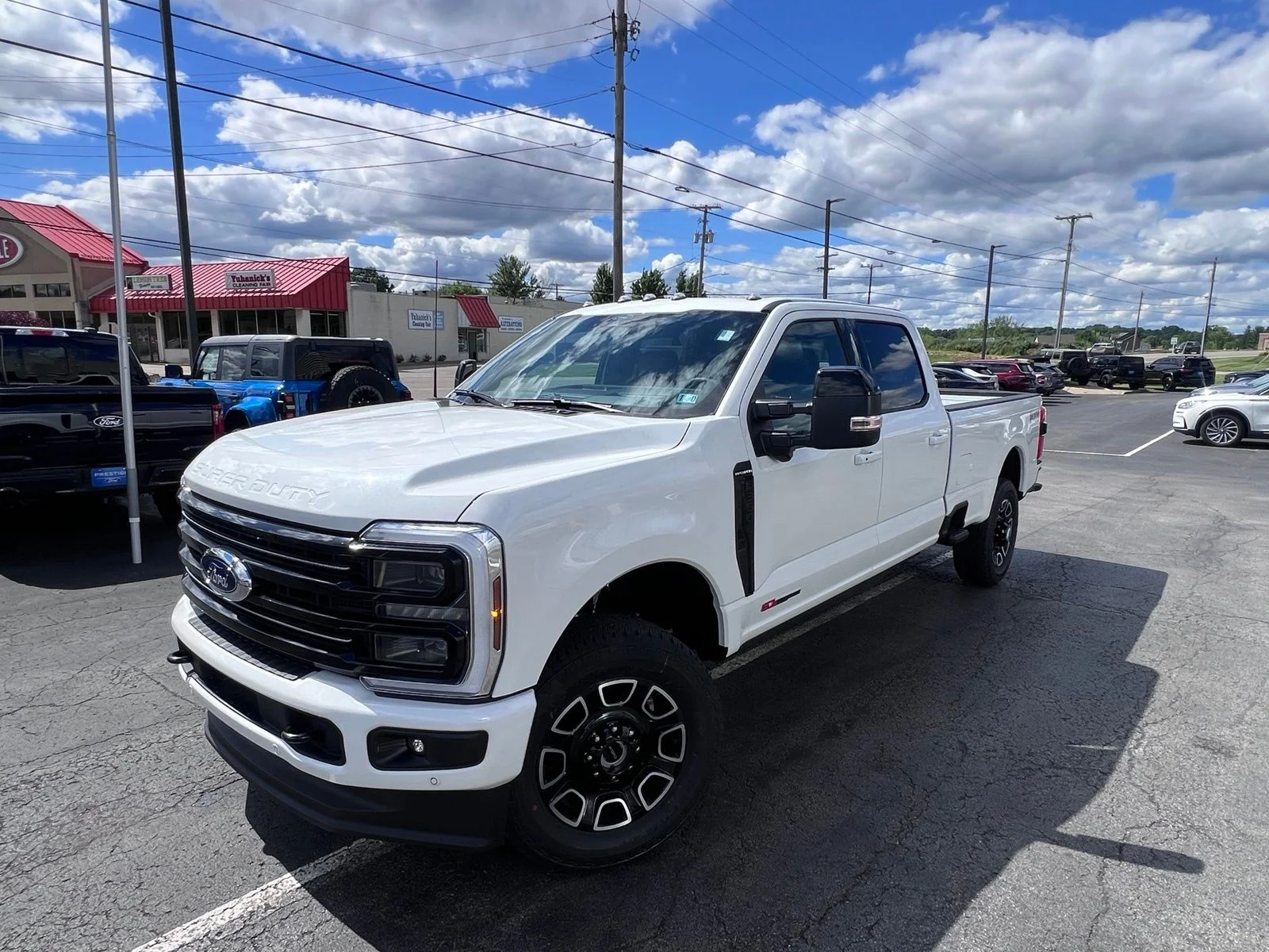 New 2026 Star White Metallic Tri-Coat Ford F-350® Platinum® image 18