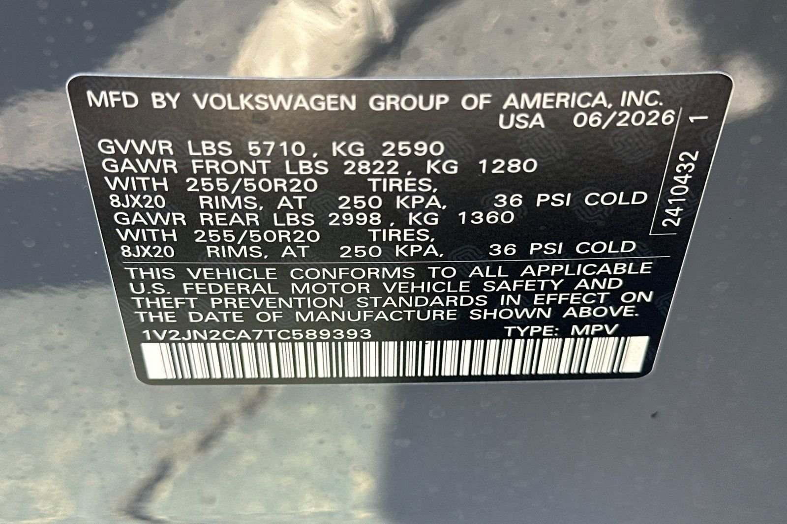 New 2026 Pure Gray Volkswagen SE w/Technology image 29