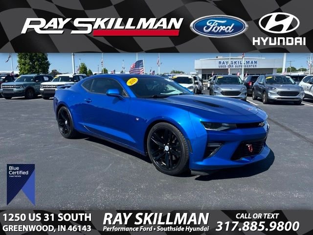 Used 2018 Blue Chevrolet SS image 1