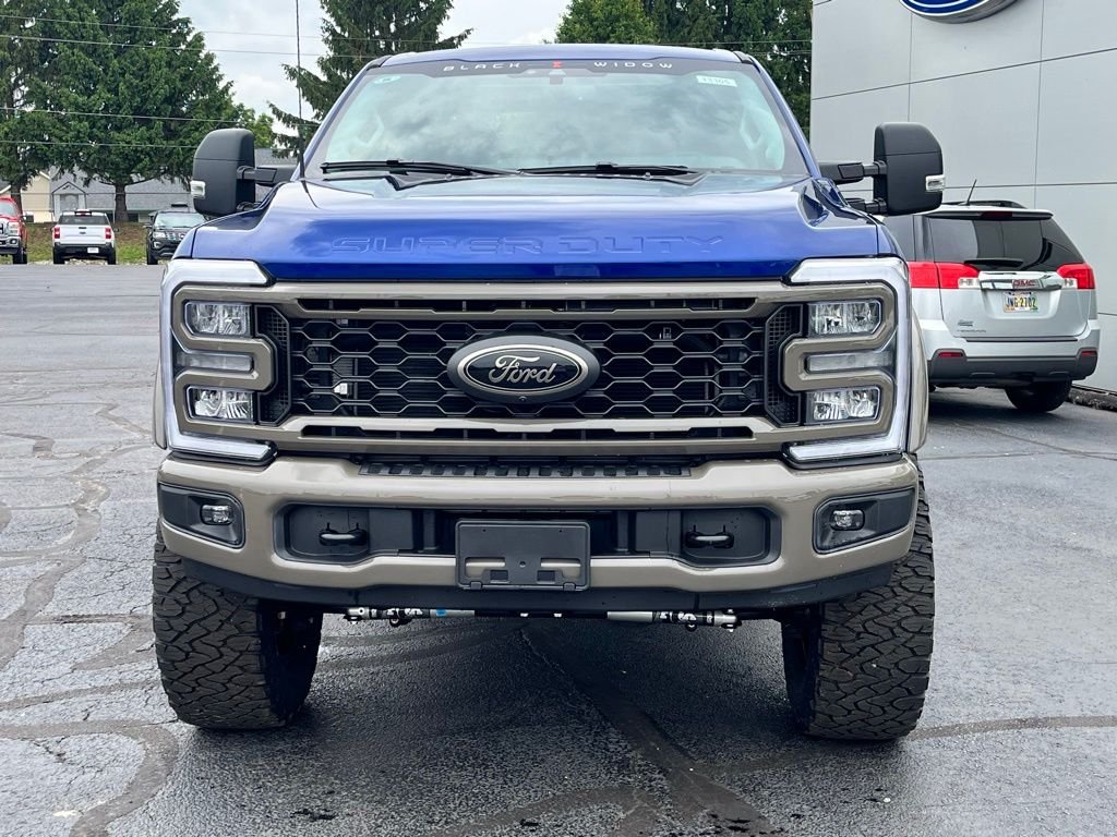 New 2026 Blue Ford XLT Black Widow Lifted Truck image 16
