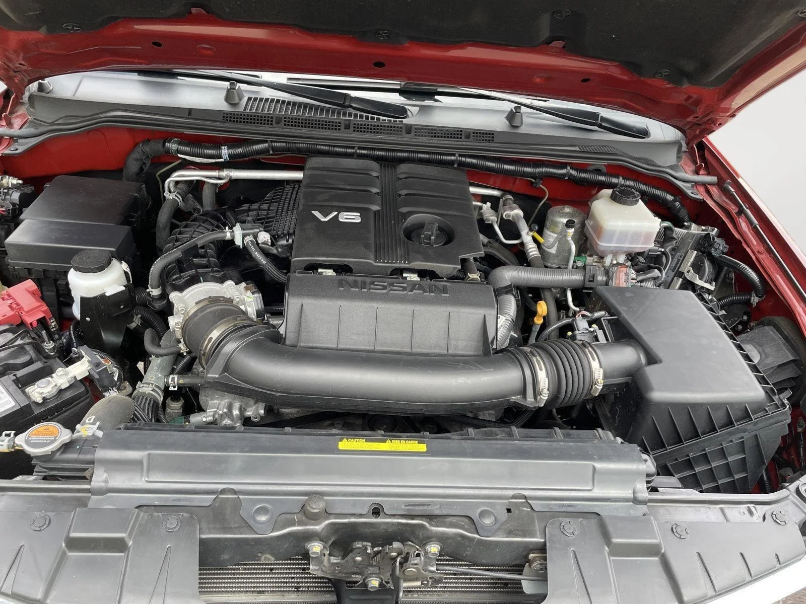 Used 2021 Cayenne Red Metallic Nissan SV image 17