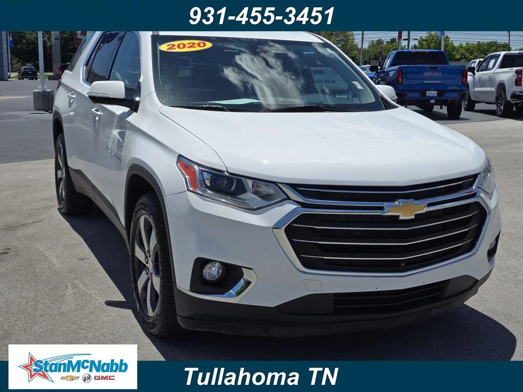 Used 2020 SUMMIT WHITE Chevrolet LT Leather image 1
