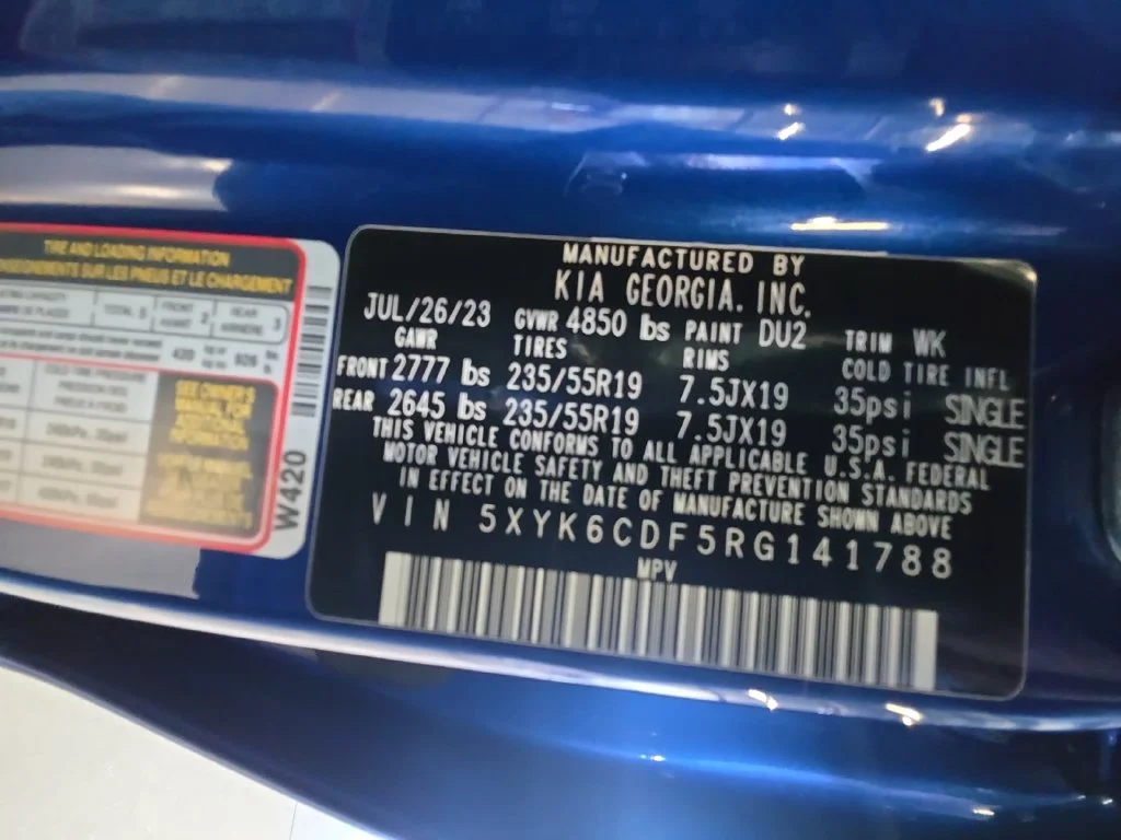 Used 2024 Blue Kia X-Line image 31