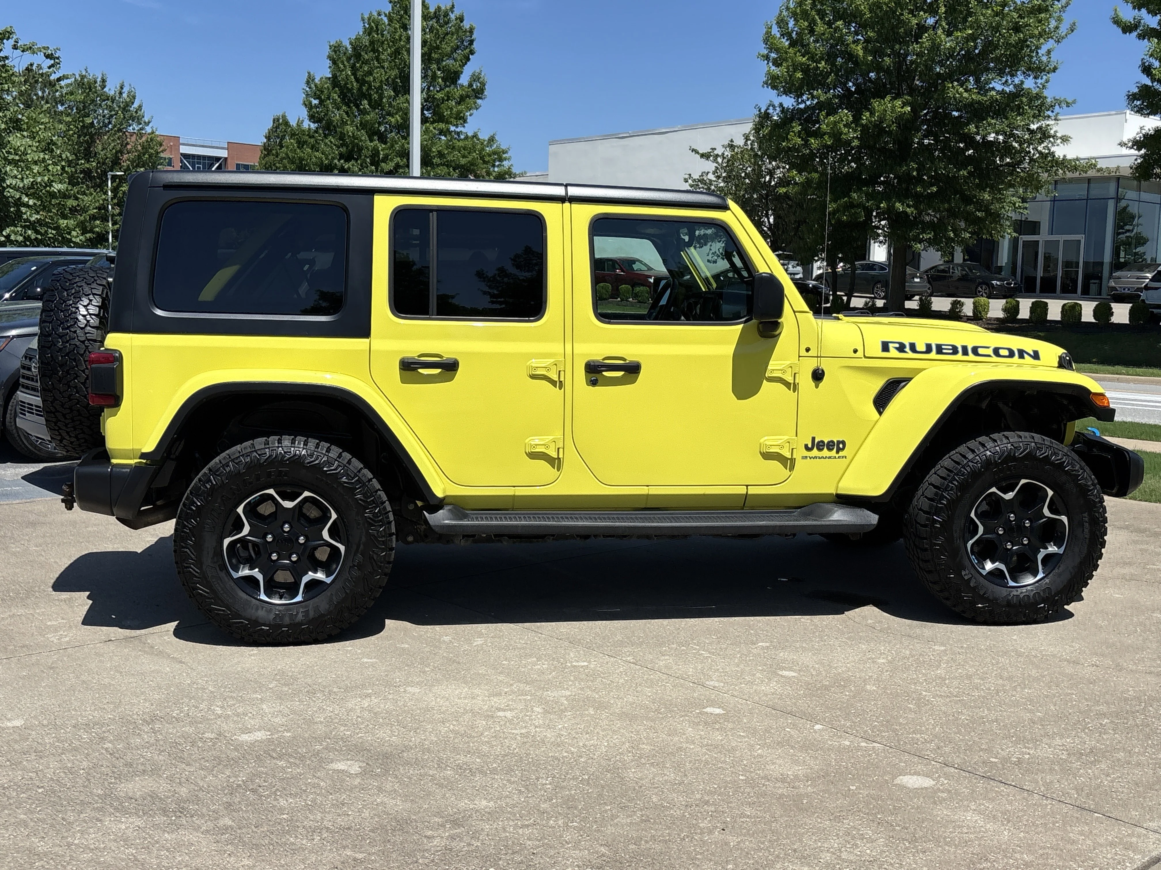 Used 2023 High Velocity Clearcoat Jeep Rubicon 4xe image 2