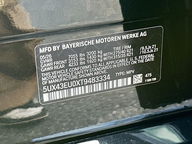 New 2026 Black BMW xDrive50e image 25