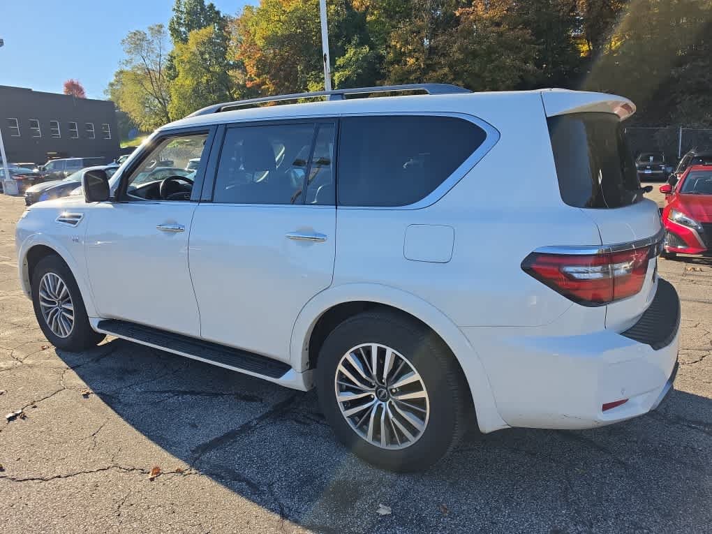 Used 2021 Aspen White Tricoat Nissan SL image 6