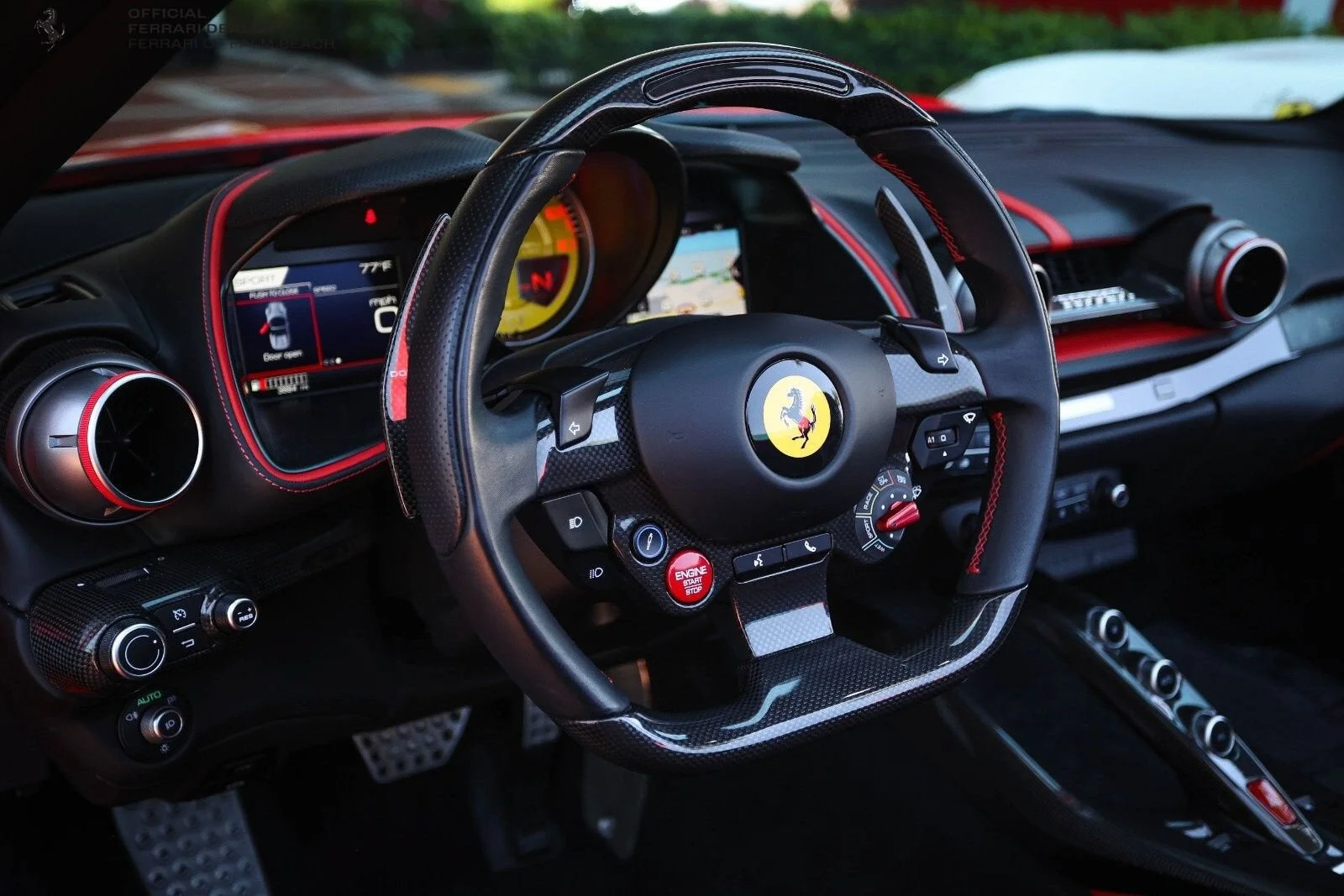 Certified Used 2021 Rosso Scuderia Ferrari Base image 33