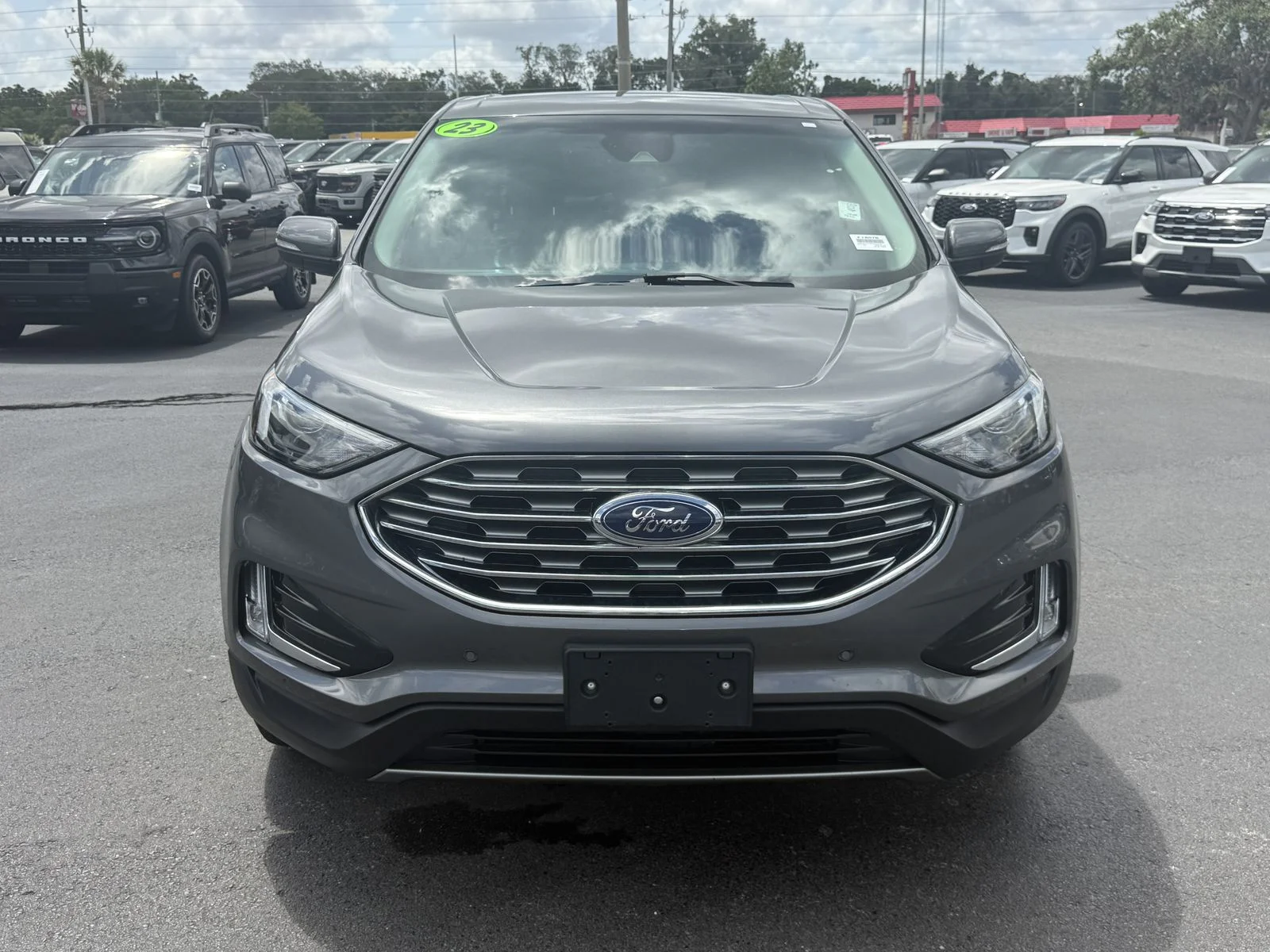 Used 2023 Gray Ford Titanium image 9
