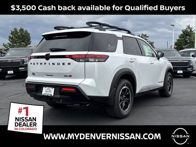 New 2026 Everest White Pearl TriCoat Nissan Rock Creek image 4