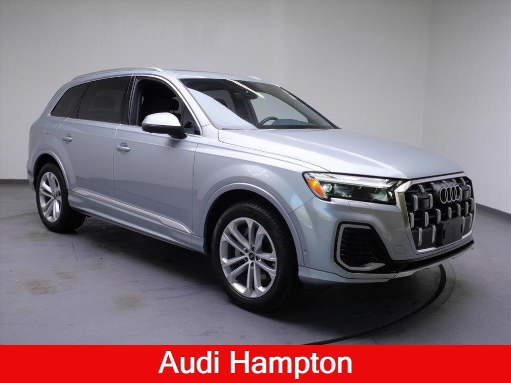 Used 2025 Satellite Silver Metallic Audi Premium Plus image 3