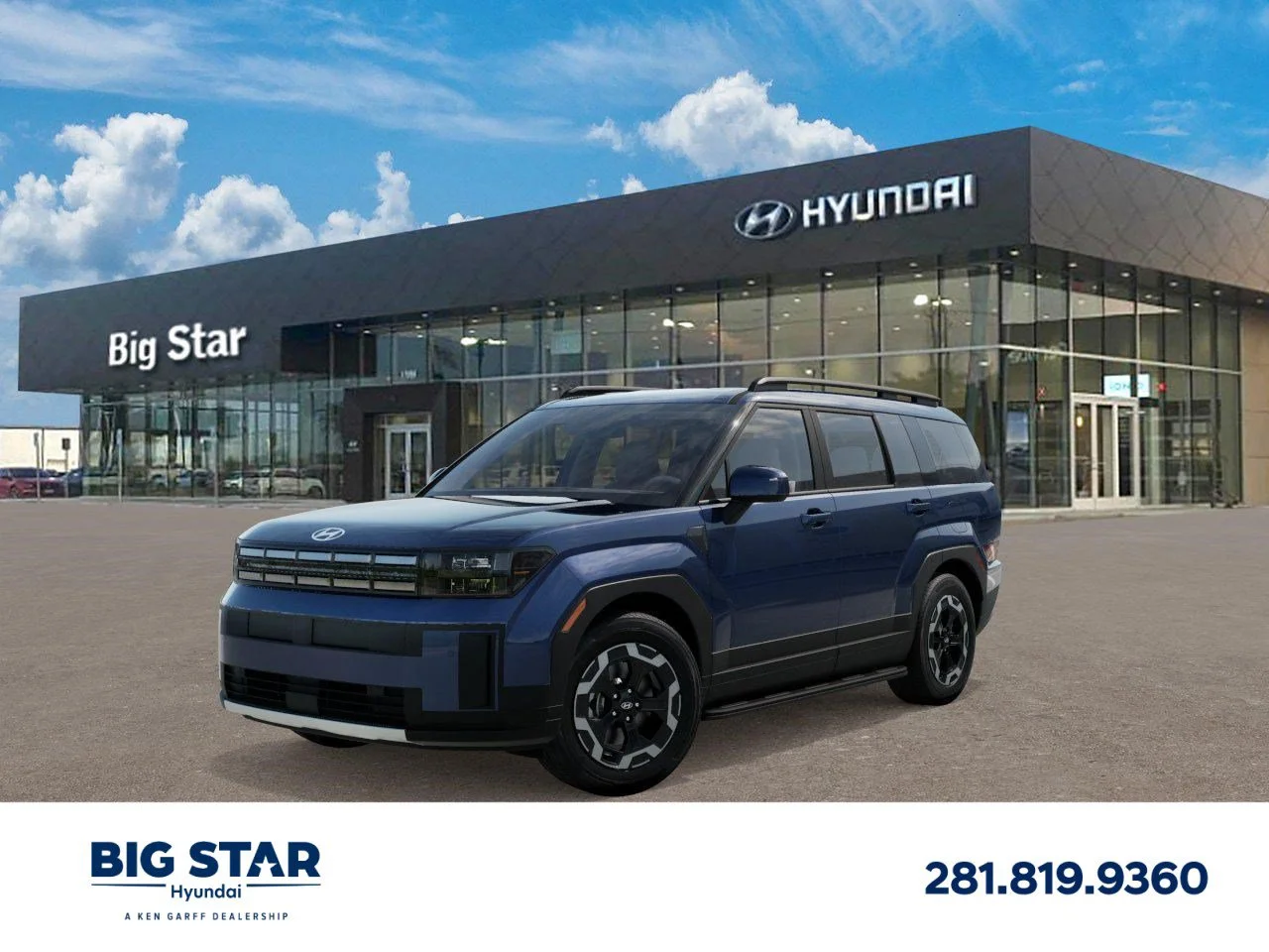 New 2027 Atlantis Blue Hyundai SEL image 1
