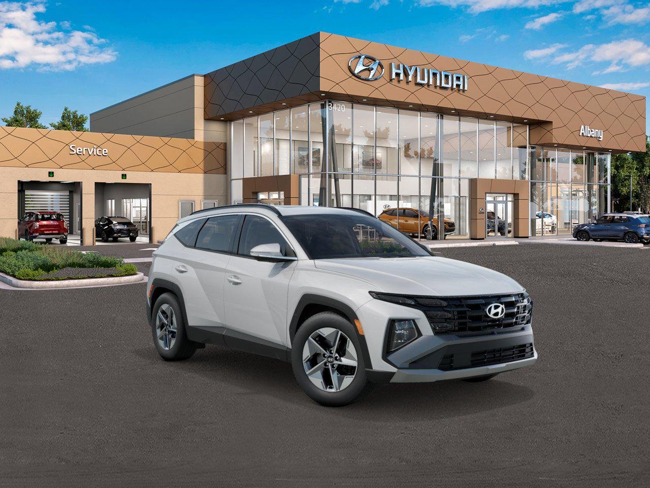 New 2026 Serenity White Pearl Hyundai SEL Premium AWD image 2