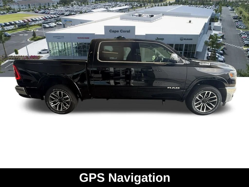 New 2026 Diamond Black Crystal Pearl-Coat Exterior Paint RAM Limited Longhorn image 3