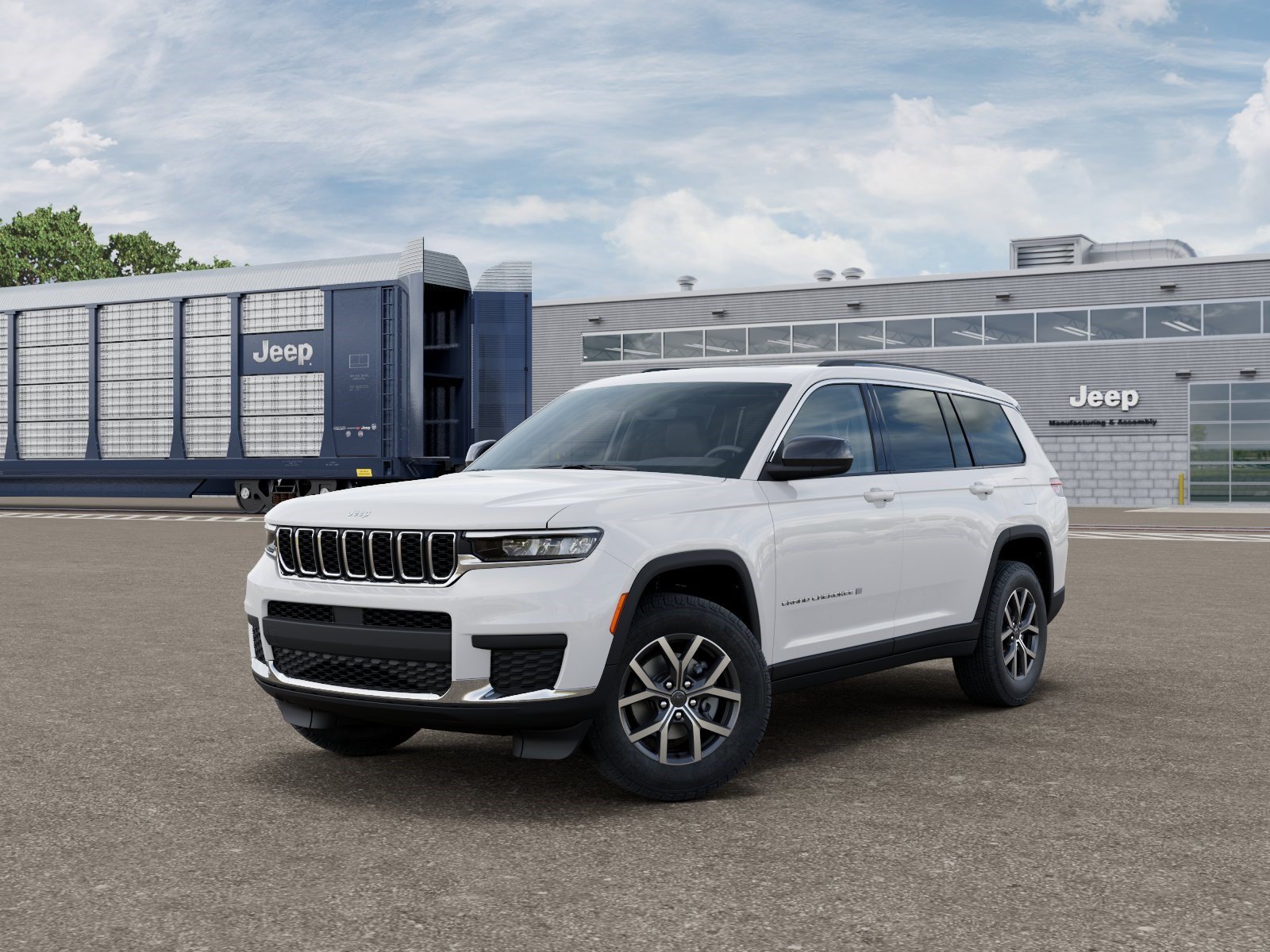 New 2027 Bright White Clear-Coat Paint Jeep Laredo X image 1