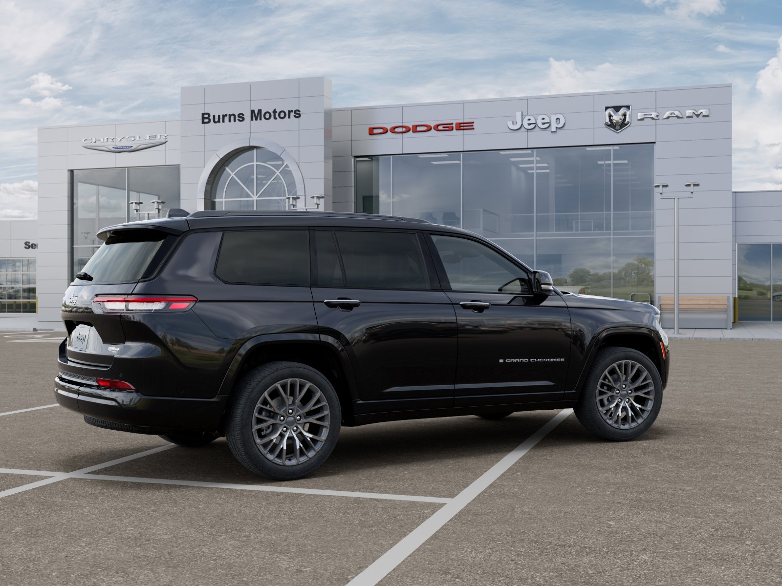 New 2026 Diamond Black Crystal Pearl-Coat Exterior Paint Jeep Summit image 30