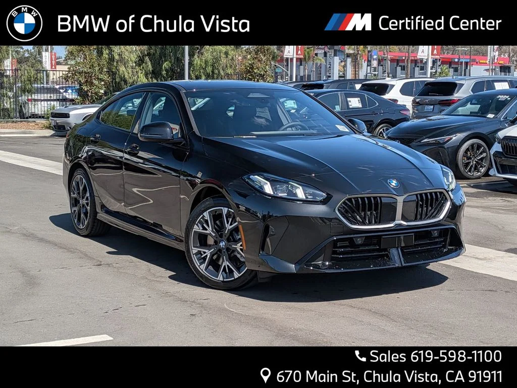 New 2026 Black BMW 228 Gran Coupe image 1