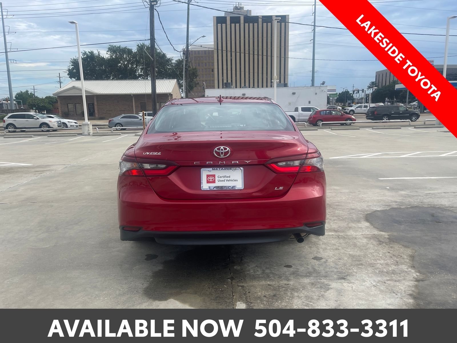 Certified Used 2024 Red Toyota LE image 5