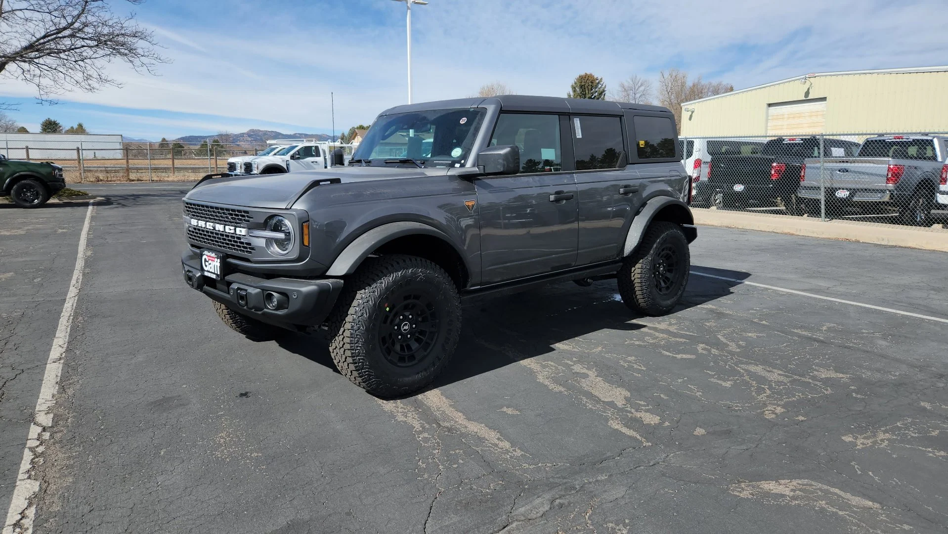 New 2026 Carbonized Gray Metallic Ford Badlands image 3