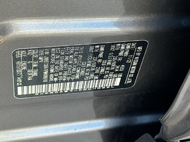 Certified Used 2023 Gun Metallic Nissan SV image 31