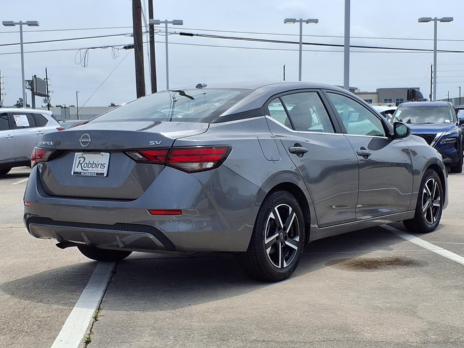 2024 Nissan Sentra SV Gray at Robbins Nissan