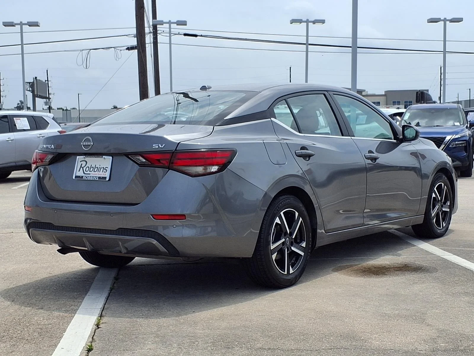 2024 Nissan Sentra SV Gray at Robbins Nissan