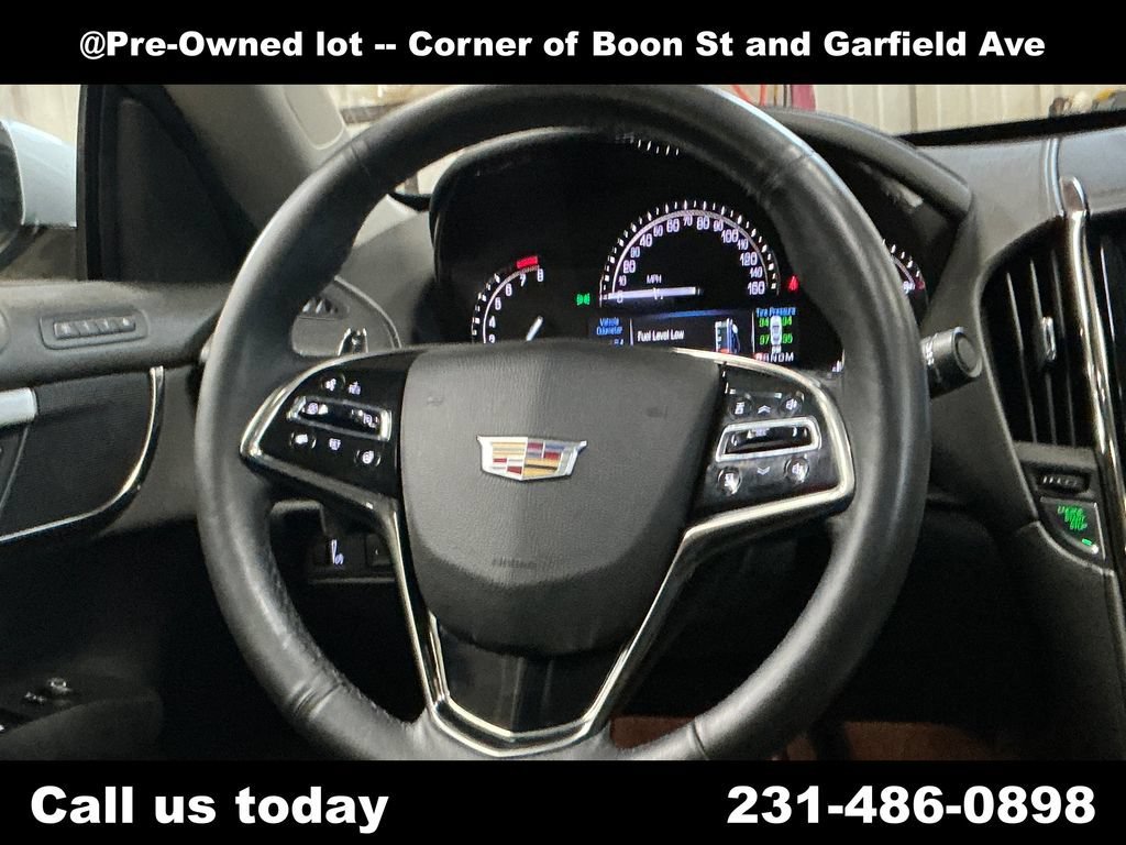 Used 2017 RADIANT SILVER METALLIC Cadillac Luxury AWD image 20