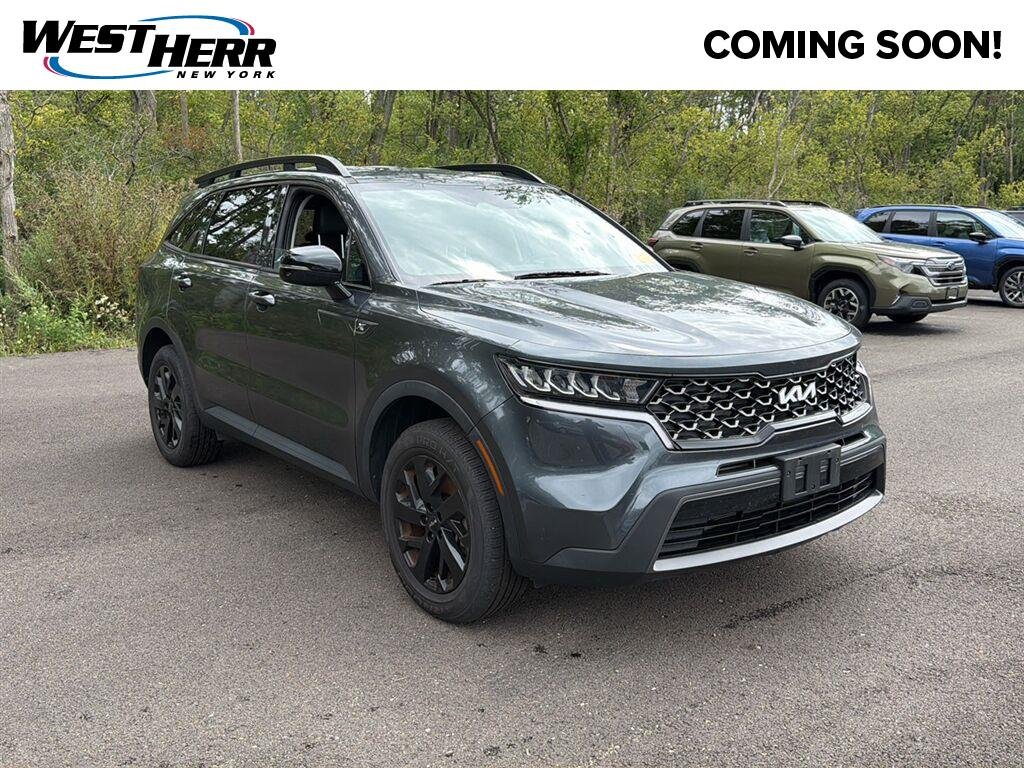 Used 2023 Gravity Gray Kia X-Line S image 1