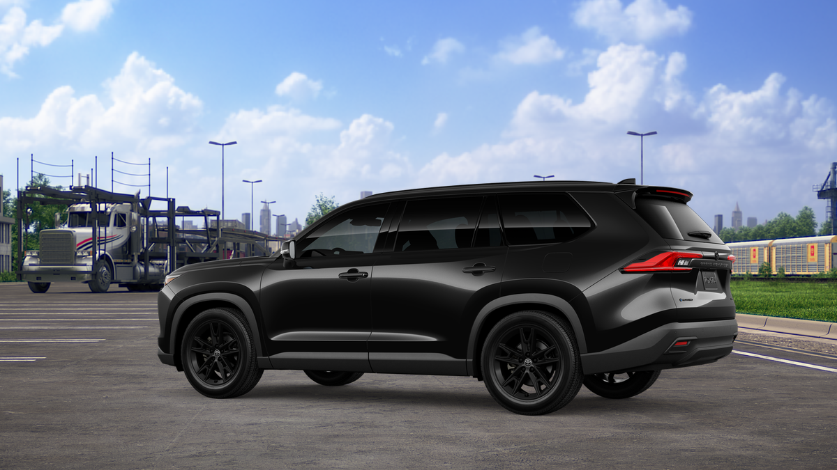 New 2026 Midnight Black Metallic Toyota Hybrid Nightshade image 6