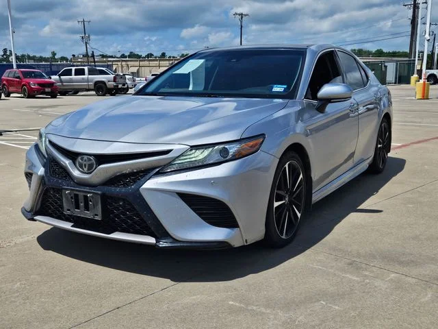 Used 2018 Celestial Silver Metallic Toyota XSE image 2
