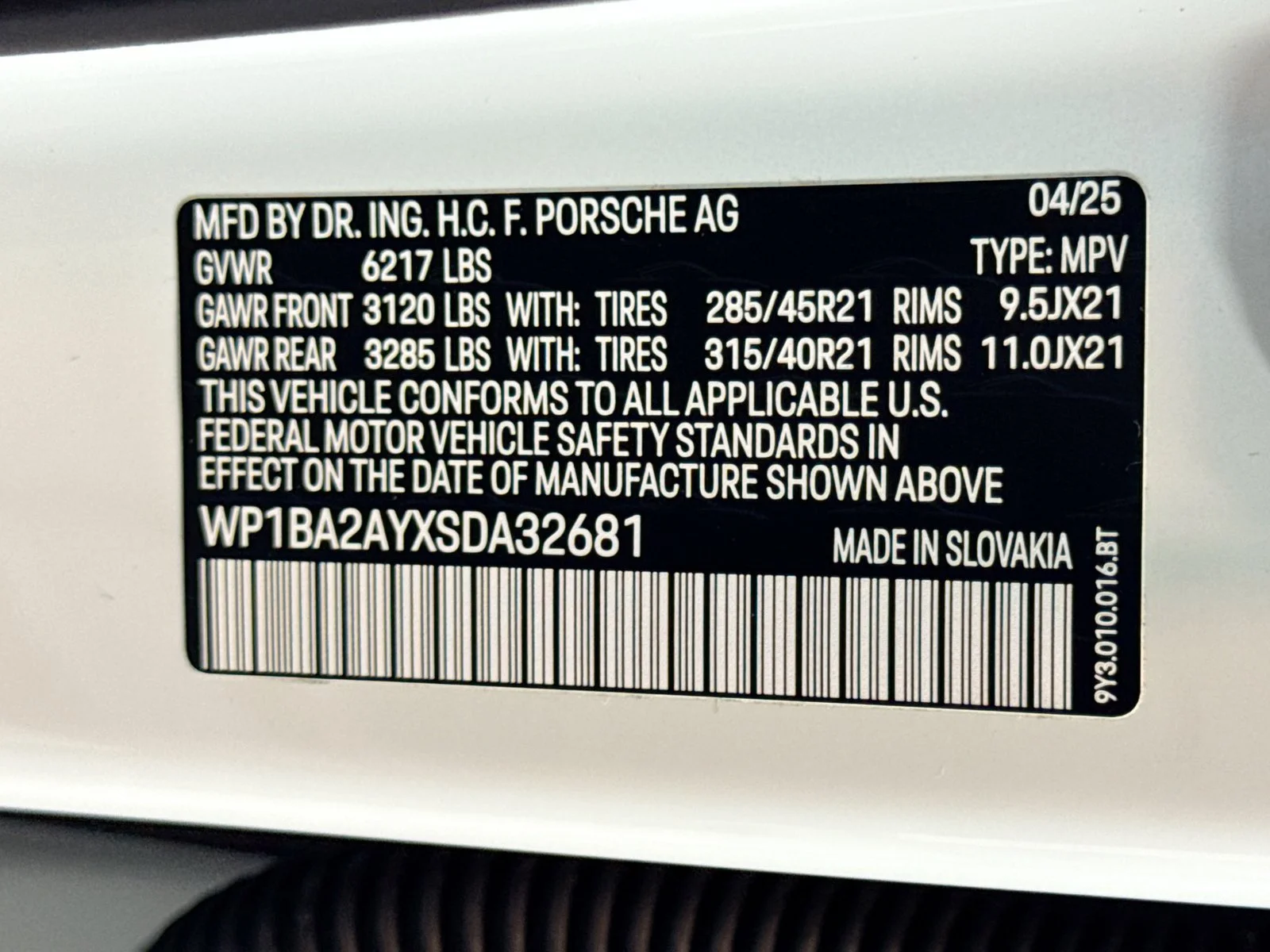 Certified Used 2025 White Porsche  image 26