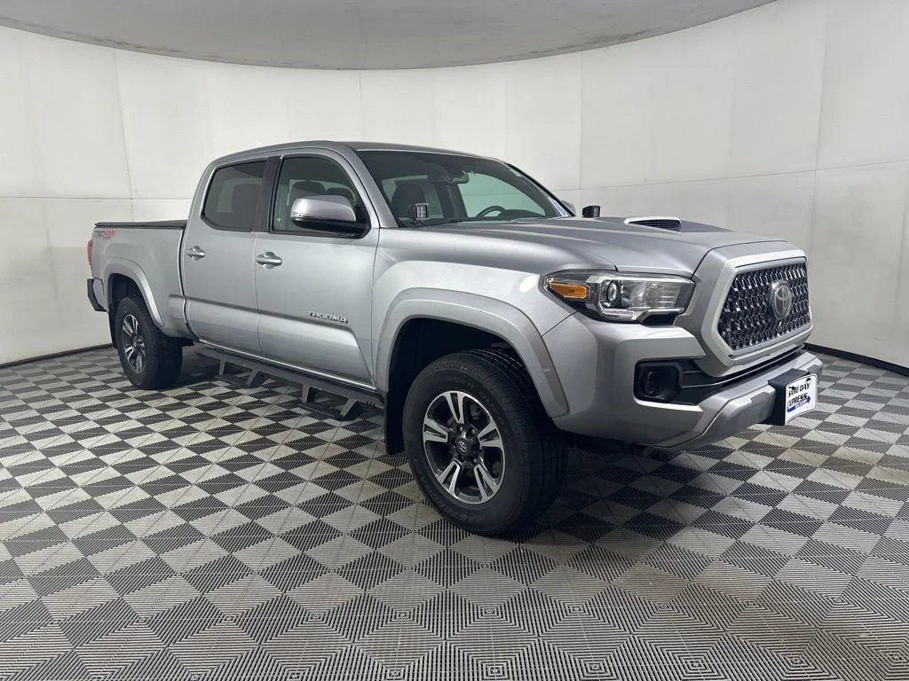 Used 2018 Silver Sky Metallic Toyota TRD Sport image 13