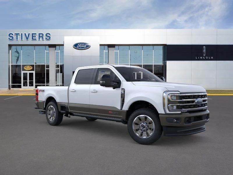 New 2026 Star White Metallic Tri-Coat Ford F-350® King Ranch® image 1