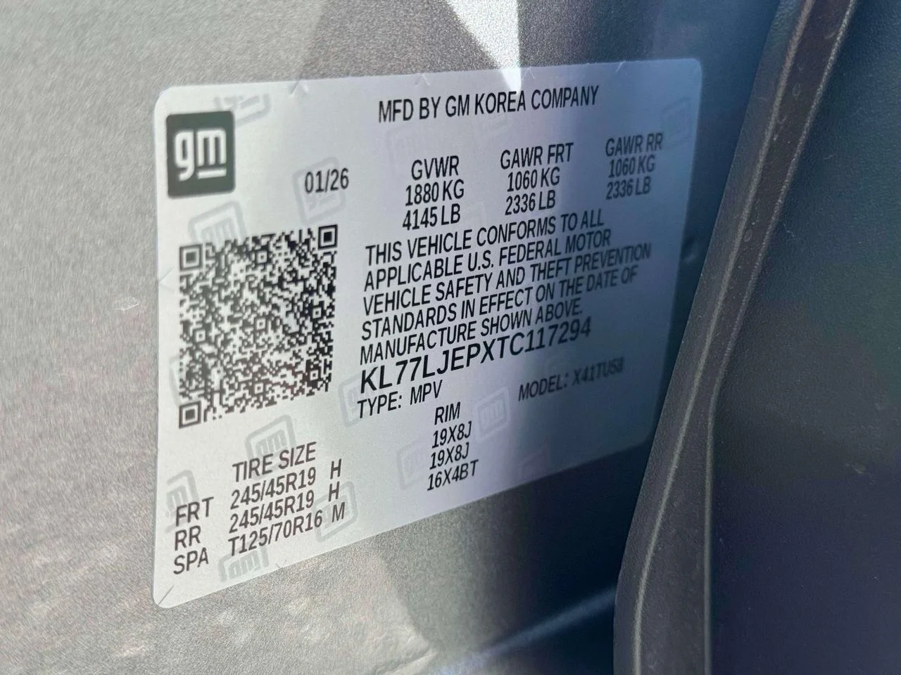 Used 2026 Sterling Gray Metallic Chevrolet FWD 2RS image 13